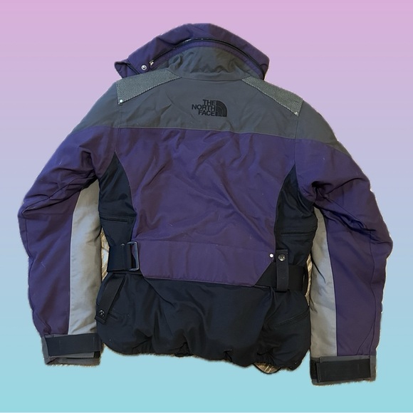 The North Face steep tech purple and grey jacket - Picture 2 of 4